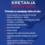 12 preporuka za prevenciju raka